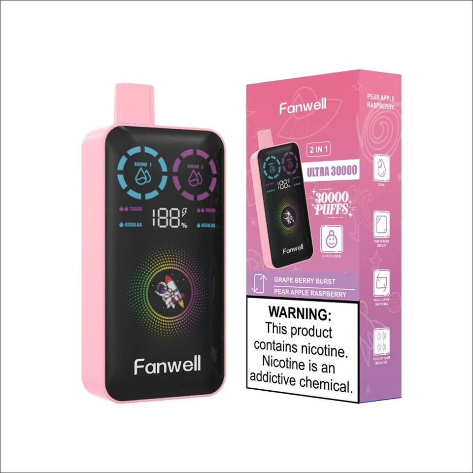 Dual Flavor Maxi-Puff E-Cigarette Fanwell Ultra 3000