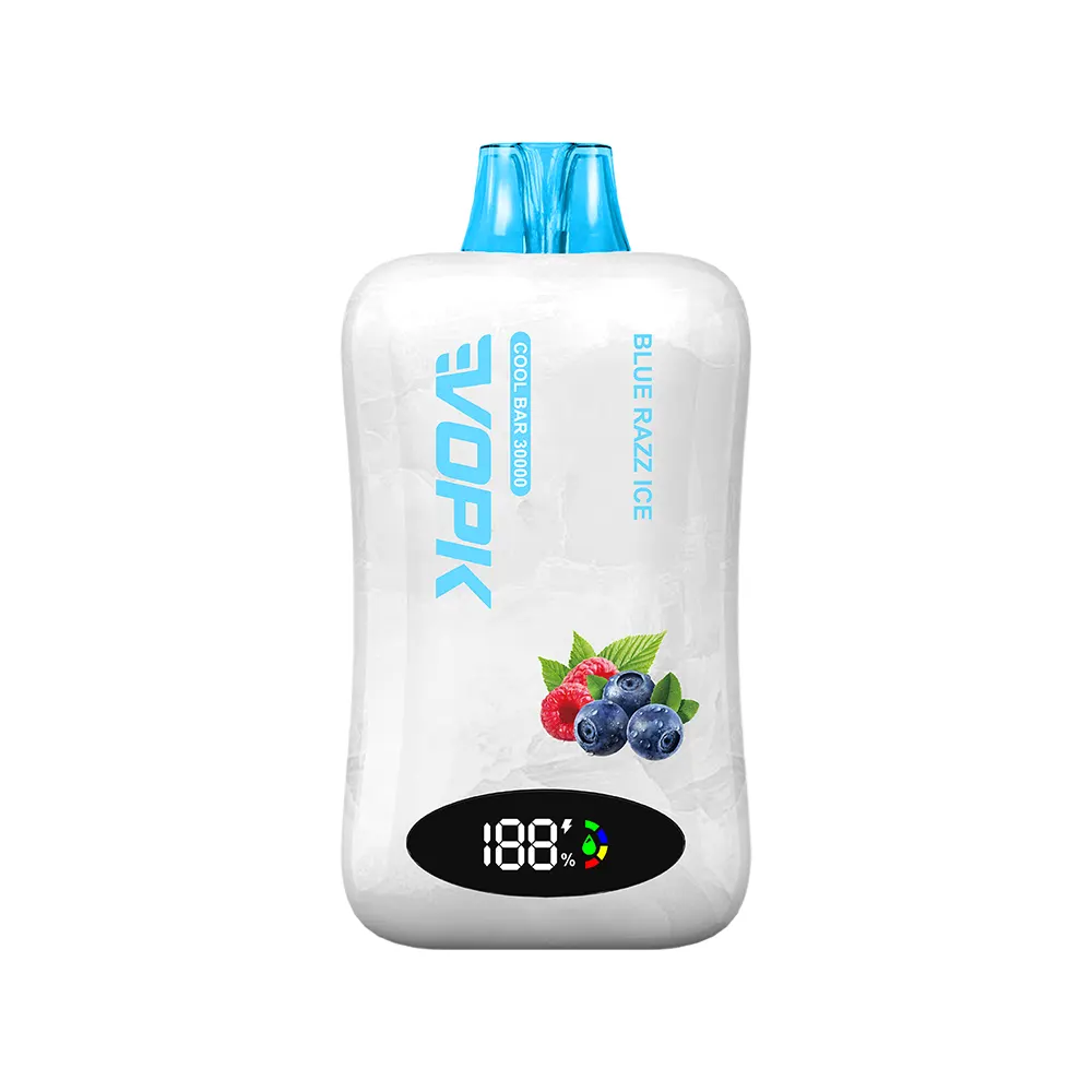 EVOPK Cool Bar 30000 Einnota Vape|30K Puffs|Dual Mesh Coil & Smart Display